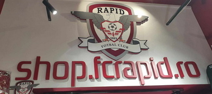 Astăzi a avut loc inaugurarea fan shop-ului FC RAPID din Gara de Nord